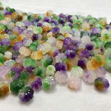 10-20 Natural Jade Pumpkin Loose Beads, Handmade Festive Pumpkin Beads, Handmade DIY Women's Bracelets And Accessories - Loose Beads Allow Maximum Creative Freedom To Create Unique Accessory Keychain Jewelry Accessories That Can Be Used As Unique Women's Gifts, Holiday Gifts.