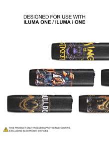 1 件适用于 IQOS ILUMA ONE 防摔保护套适用于 Iqos Iluma I One 保护套用于装饰时尚配饰表面动物印花 PU 皮革礼物，全面保护，减震，防滑 - 1PC - 查看 4