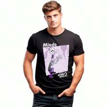 PLAYERA INTENSAMENTE 2 EMOCION MIEDO - Negro - Ver 2