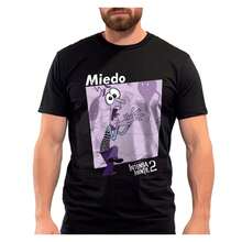 PLAYERA INTENSAMENTE 2 EMOCION MIEDO - Negro - Ver 3