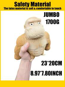 Christmas Decoration 1pc Creative Toys Pressure Gorillas Toys, Creative And Funny Toys, Funny And Angry Monkey Muscles,Toys,Monkey,Toy