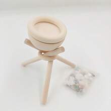 1 件木制芳香疗法精油扩散器，香味装饰木材，用于散发香味，易于组装且设计紧凑 - 黃色 - 查看 4