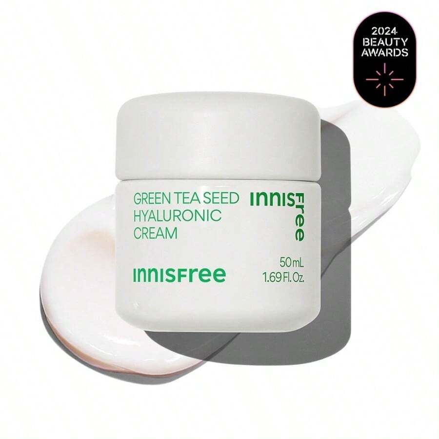 Innisfree Green Tea Seed Hyaluronic Acid Cream 50mL - Color - View 1