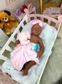 Bebe Reborn 100% Silicone Original Realista Boneca Menina