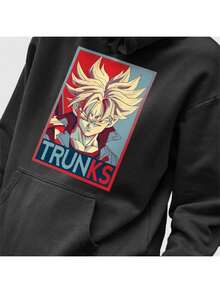 Genuine Grit Men's Kangaroo Sweatshirt Printed Trunks - màu đen - Xem 2