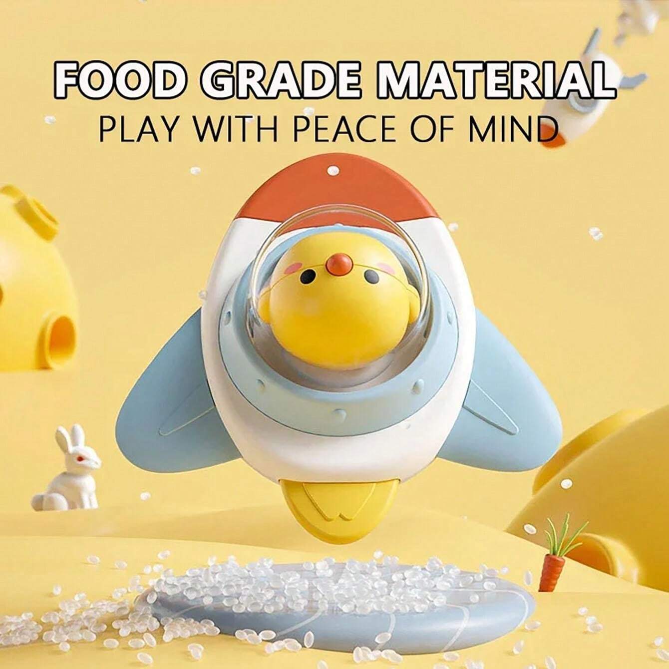 Baby Soothe Toy Cartoon Airplane Soothe Baby Artifact Baby Bath Fun