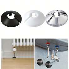 4/8pcs Radiator Pipe Clamp Cover, Floor Decorative Radiator, Wall Decorative Water Pipe Cover, Pipe Faucet Accessories Kitchen Items Kitchen Accessories Kitchen Kitchen Tools - Multicolor - View 7
