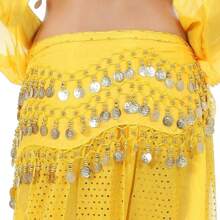 1Pc Thailand/India/Arab Dancer Skirt Women Sexy Belly Dance Hip Scarf Wrap Belt Dancer Skirt Female Show Costumes Sequins Tassels - Multicolor - View 15