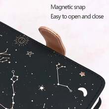 1pc constellation planner bonito calendário planejador versão em inglês agenda livro livro caderno para casa, escola, escritório