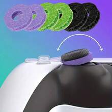Precision Rings | Aim Assist Motion Control For Playstation 4 (P4), P5, XBX, Switch Pro & Scuf Controller (Black/Purple/Green)
