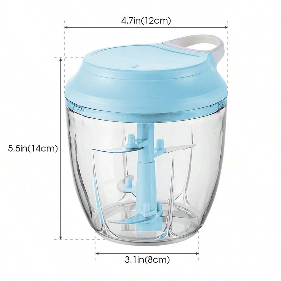 Manual Vegetable Mincers Press Type Household Garlic Meat Cutter