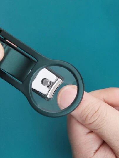 1 件放大镜指甲刀老年人多功能开颌钳指甲刀防溅指甲刀、包、收纳、收纳