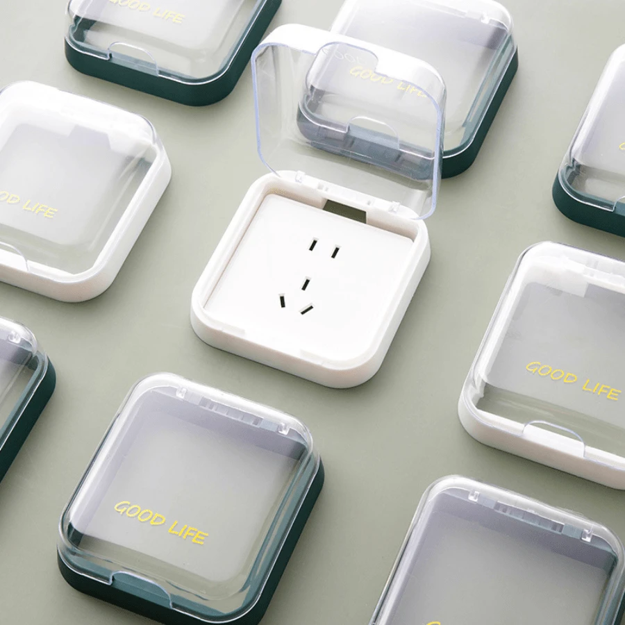86 Type Waterproof Switch Cover, Socket Protective Case, Bathroom Waterproof Electrical Outlet, Adhesive Mounting - Socket Waterproof Box - View 1