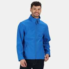 Regatta Classic Mens Water Repellent Softshell Jacket (Oxford Blue) - Blue - View 2