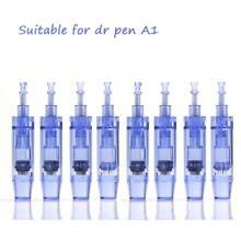 10/50/100/300支 Derma Pen 刺青針頭卡式替換針頭 適用於 MYM A6 A1 N2 微針美療美容儀 皮膚護理 (0.25mm) - 藍色 - 查看 2