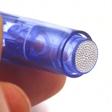 10/50/100/300支 Derma Pen 刺青針頭卡式替換針頭 適用於 MYM A6 A1 N2 微針美療美容儀 皮膚護理 (0.25mm) - 藍色 - 查看 3