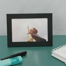 Kit 10 Picture Frames 10x15 A6 White Photo Frame With Glass - 黑色 - 查看 3