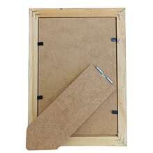 Kit 10 Picture Frames 10x15 A6 White Photo Frame With Glass - 黑色 - 查看 6