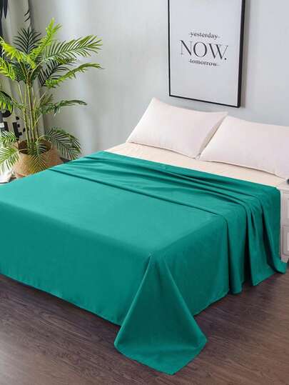 Top Soft Flat Sheet For Bed - Available In Twin, Full, Queen And King Size!
