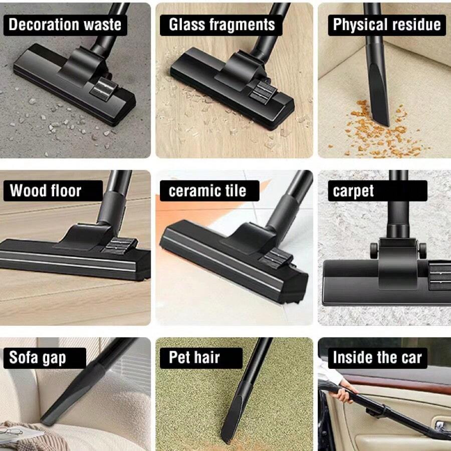 Cordless 2-In-1 Home Vacuum Cleaner, With 360° Rotating Large Capacity Bucket, Easy To Clean, Safe And Convenient - Cordless 2-in-1 Home Vacuum Cleaner - View 1