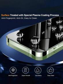 2 stuks transparante gehard glazen schermbeschermer compatibel met iPhone 16/16 Pro/15/15Plus/15 Pro Max/14/14 Pro/14 Pro Max/14 Plus/13/13 Pro/13 Pro Max/12/12 Pro/12 Pro Max/ 11/11 Pro/11 Pro Max/X/XS/XR/Xs Max/7/7P/8/8P