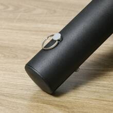 SPORTNOW Tib Bar Tibialis Trainer Calf Raise Machine For Shin Splints And Knee Pain Relief, Fits 5cm/2" Weight Plates - Black - View 9