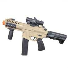 RunRest Blaster Gun,Electric Ball Blaster, High Gun Performance Cool Toy Gun, Rechargeable Splatter Ball Toys For Outdoor Activities Shooting Game Party Favors.Christmas And New Year Gifts - Black - View 4