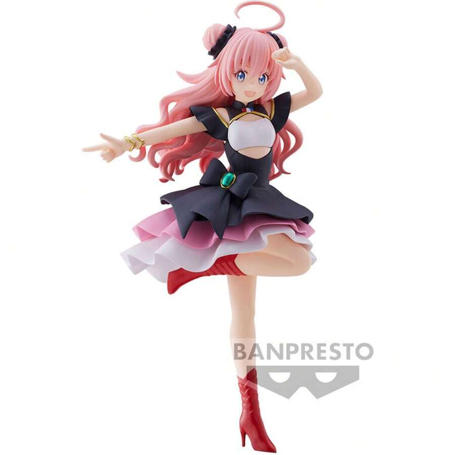 Banpresto MILIM NAVA FIGURE 10TH ANNIVERSARY THAT TIME I GOT REINCARNATED AS A SLIME 15CM - High Quality And Precise Details Collectible Figure - Ideal Collectible Figure For Fans And Collectors - Resistant And  Collectible Figure - Limited Edition Collectible Figure - 彩色 - 查看 1