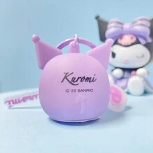 Miniso Sanrio Kuromi Daruma 祝福发光吊坠，深色可爱设计带 LED 灯，优质 PVC 材质，非常适合汽车装饰、包包挂饰和送礼（1 件） - 紫色 - 查看 4