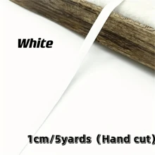 5 Iarde Rotolo di nastro in velluto di alta qualità da 1 cm di larghezza, morbido e lussuoso, perfetto per confezioni regalo, cucito, decorazioni, matrimoni