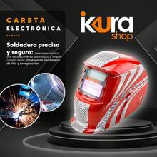 Welding Helmets - Red Gray 6714 - View 8