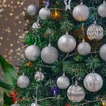 Christmas Balls - Silver - View 5
