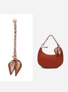 26cm Mobile Phone Hanging Rope, Scarf, Wrist Accessory, Woven Wrist Strap, Short And Thick Mobile Phone Hanging Chain, Anti Loss Mobile Phone Case Chain, Mobile Phone Chain