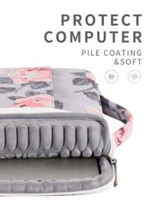 canvas artisan Shockproof Briefcase Hand-Held Laptop Bag Waterproof Laptop Sleeve Case For