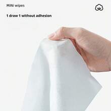 8 张/8 包超迷你湿巾，便携式小包装提取手部和口腔清洁湿巾，适用于日常清洁、露营旅行 - 1袋(8小包裝) - 查看 4