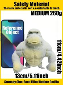 Christmas Decoration 1pc Creative Toys Pressure Gorillas Toys, Creative And Funny Toys, Funny And Angry Monkey Muscles,Toys,Monkey,Toy