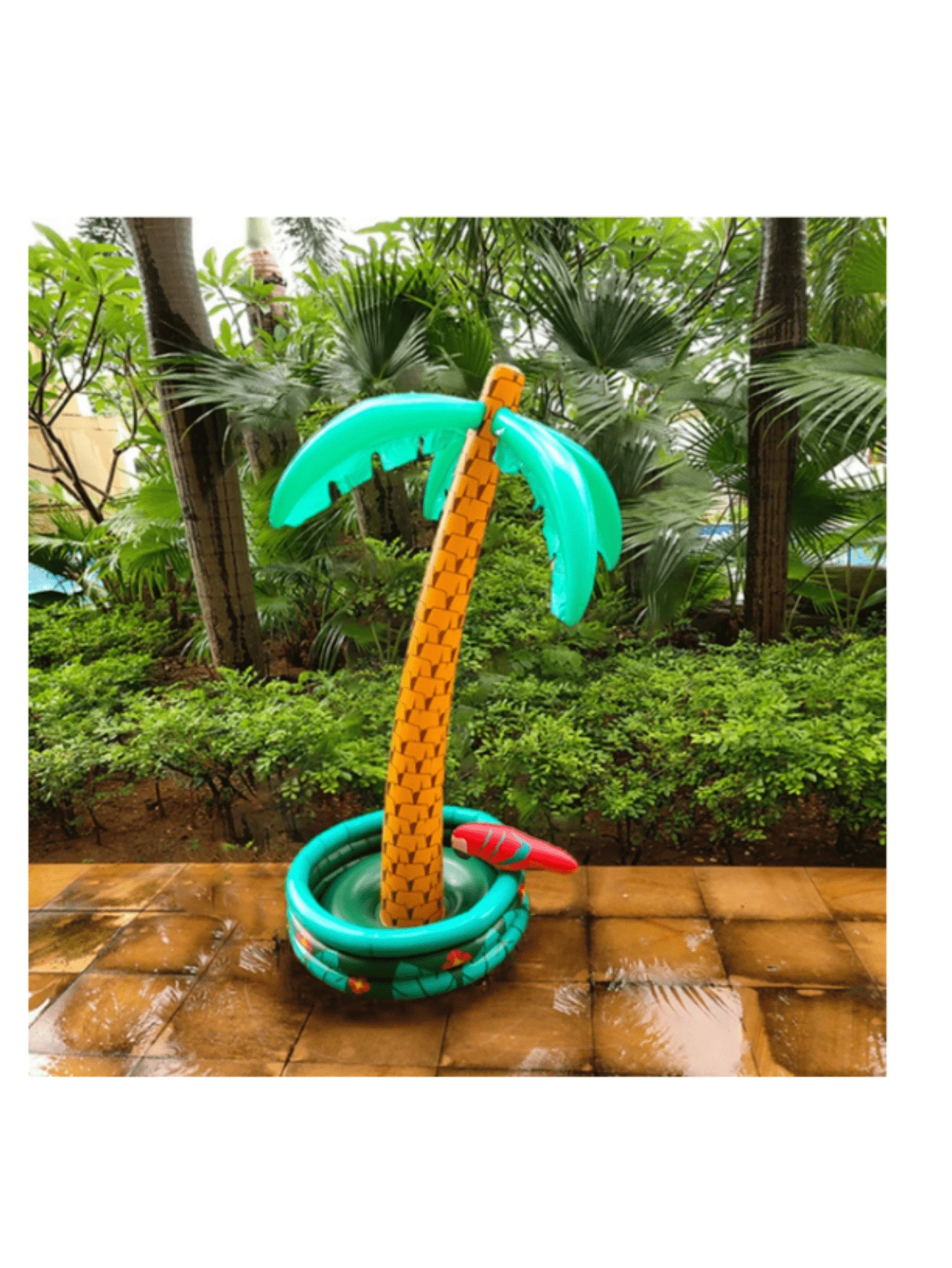 Fonowx Aufblasbarer Weihnachtsbaum Kühler - Eiskübel Für Partys & Pool