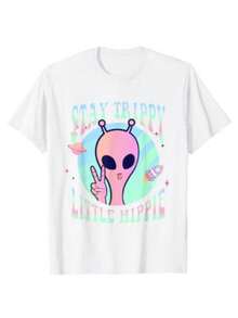 Men's T-Shirt Et Nave  100% Premium Cotton - trắng - Xem 2