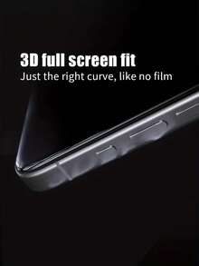 4 件/套（2 件屏幕保护膜 + 2 件相机镜头膜）隐私防窥全屏保护膜适用于 Apple 型号 - 黑色 - 查看 3