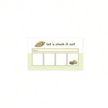 100-Sheet Kawaii Memo Pad: Cute Office Stationery Notepad - Colourful - View 6