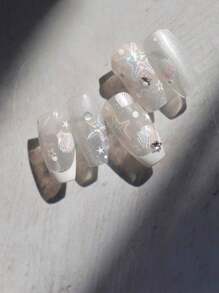 5D美甲贴纸 贝壳美甲贴 5D美甲棒 超薄透明背胶美甲棒 美甲配件 星云水母超薄美甲贴片 带背胶 日常美甲 梦幻郁金香美甲装饰 美甲贝壳切片 彩色不对称5D美甲鲍鱼切片 美甲贝壳石 美甲亮片 5D美甲饰品 不对称贝壳切片 凝胶薄片美甲用品 美甲亮片装饰 美甲设计 树脂模具填充美甲贴纸 - 彩色 - 查看 3