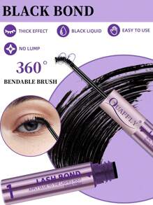 Lash Bond And Seal 10ML Bond And Seal Lash Glue Long Lasting Lash Cluster Glue Black Lash Bond DIY Lash Extension Bond And Seal For Beginner Eyelash Bond And Seallash Glue,Eyelash Glue