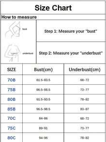 1pc Women Solid Color Semi Cup Bra With Removable Straps, Front & Back Double Hook, Molded Cups, Perfect For Party Dress, Off-Shoulder And Backless Clothes, Lingerie - Beige - View 9