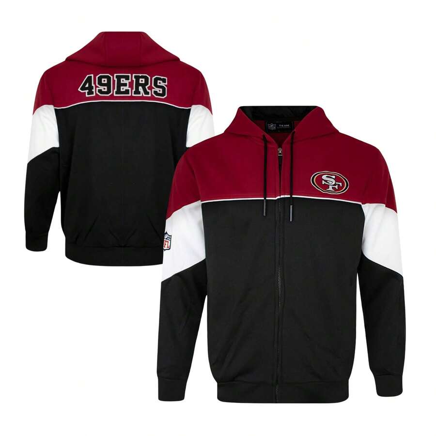 Sudadera Deportiva para Hombre 49ers San Francisco - Rojo - Ver 1
