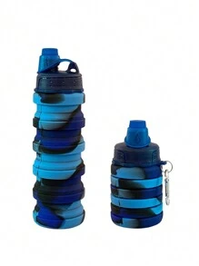 500ml (17,6OZ) - Bình nước silicon có thể gấp gọn - Thiết kế có thể gập lại với kẹp và tay cầm Carabiner, - Bình đựng nước ngoài trời chống rò rỉ khi đi bộ đường dài/cắm trại/phòng tập thể dục (chống cát/nhiệt đới/có thể rửa bằng máy rửa chén) - Thích hợp cho thể dục ngoài trời, yoga, thể thao, hoạt động tiệc tùng, du lịch, cắm trại, quà tặng Ngày của Mẹ, quà tặng cho cặp đôi - Quà tặng Giáng sinh, đồ trang trí Giáng sinh, quà tặng Valentine - Nhiều màu - Xem 16