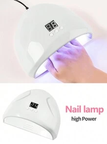 LULAA 17pcs Gel Nail Polish Set: Gel Polish, Soak Off Base Coat, No Wipe Top Coat, UV/LED Lamp, Nail File, Nail Tips, Crystal Nail File, Nail Brush - Salon Quality Manicure At Home, Great Gift For Her