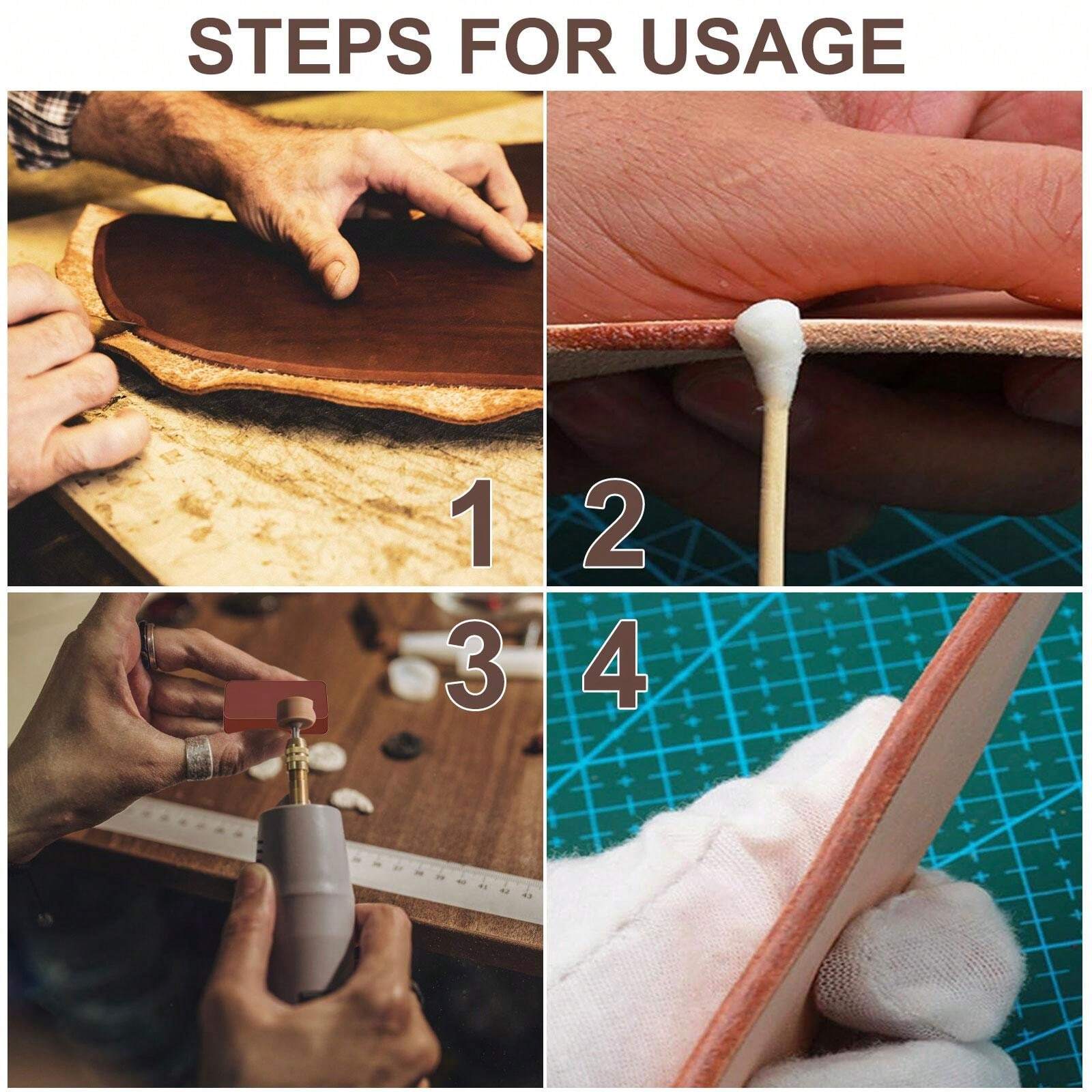 6Pcs Metal Polishing Compound Kit Multipurpose Buffing Polishing