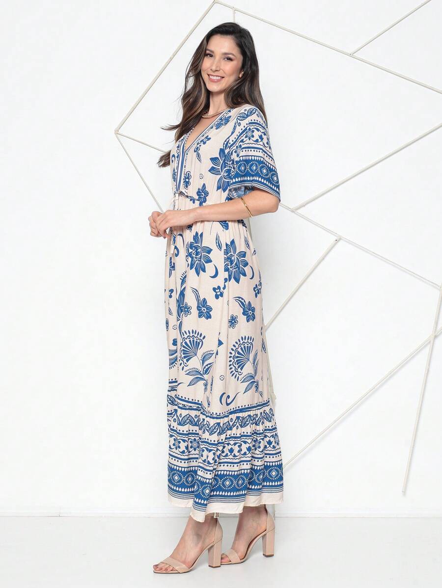 PENOL Women Dresses - 寶藍色 - 查看 1