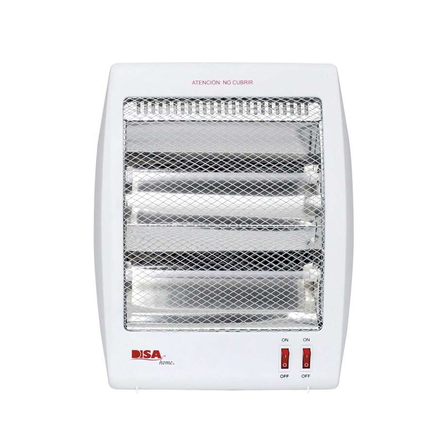 Calefactor Eléctrico Disa Home Cuarzo 2 Niveles de Potencia - Tipo de Enchufe A USA (110-127V) - Ver 1