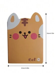 20pcs/Pack Cartoon Design Small Notebook Rewards For Elementary Students Back To School